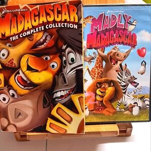 Dreamworks Madagascar Complete Collection and Madly Madagascar